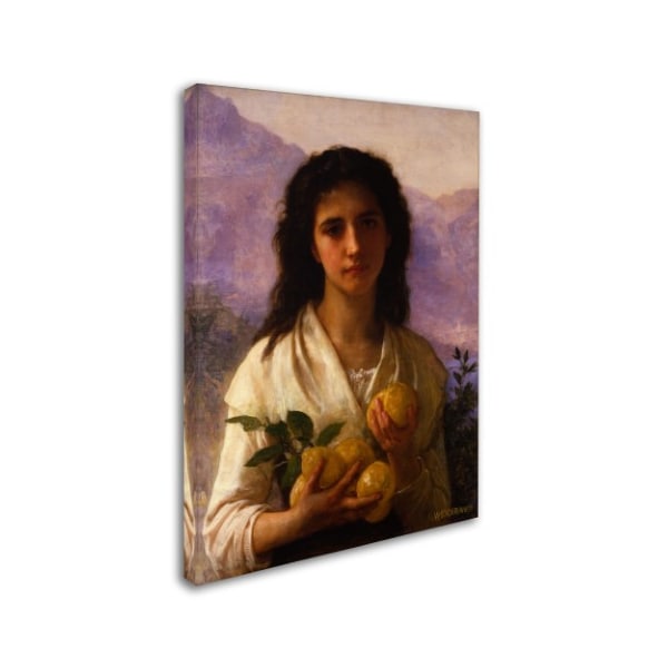 Botticelli 'Girl Holding Lemons' Canvas Art,24x32